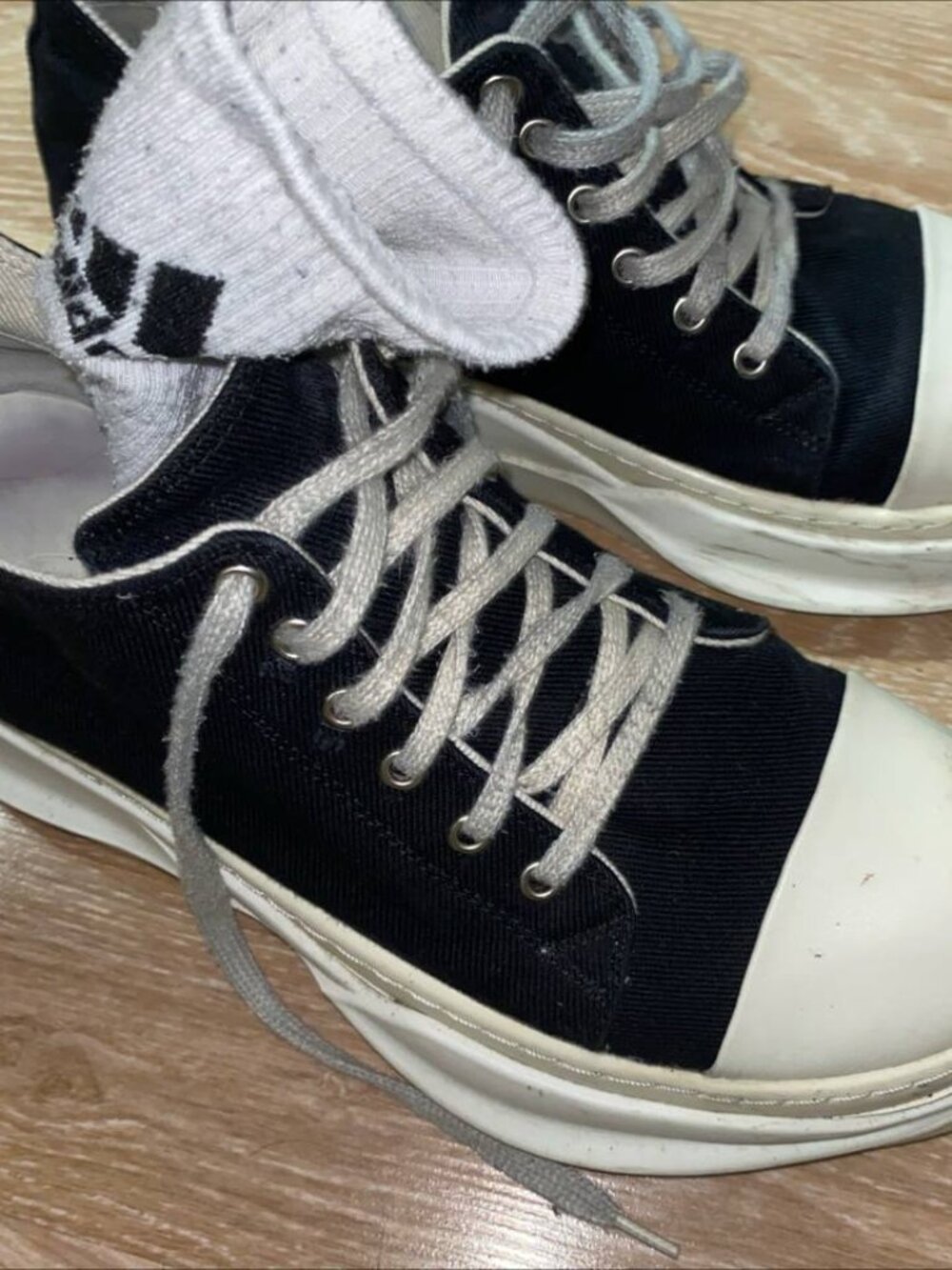 Rick Owens Abstract Shoes